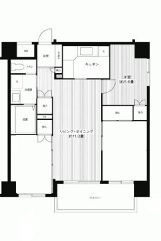 武蔵中原レジデンスの間取り|間取りです。