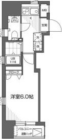 【間取り】 | グランアセット早稲田 | 間取りです。