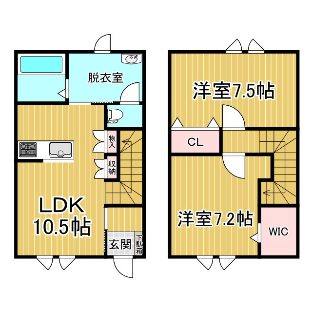 LEAFの間取り