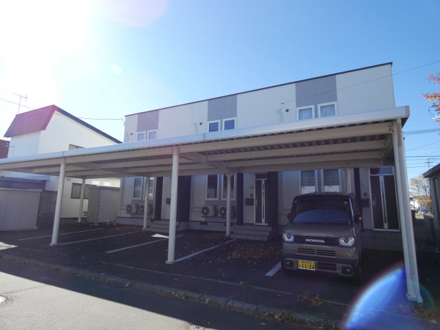 LEAFの駐車場