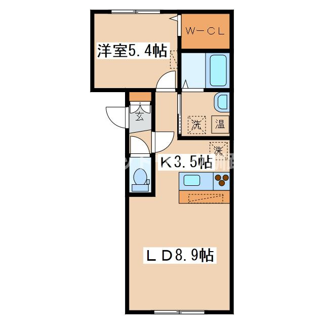 8ミリオンの間取り