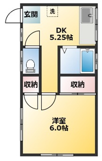 【間取り】 | コーポ東永