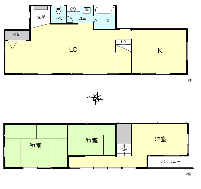 神戸市垂水区塩屋台１丁目戸建の間取り