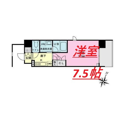 【間取り】 | Ｕｒｂａｎ　Ｌｉｎｋ大森海岸
