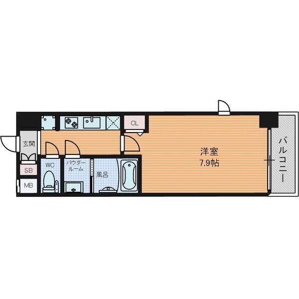 ディクス大阪城EASTレジデンスの間取り|ディクス大阪城EASTレジデンス　間取り