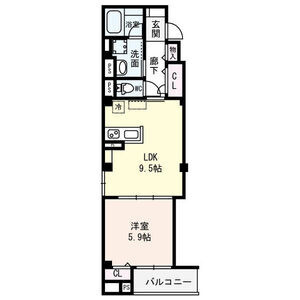 ルミナテラス上町台の間取り