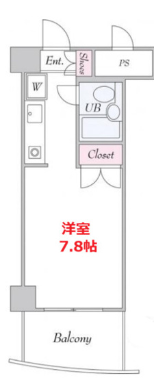 【間取り】 | T’s　eco川崎 | お部屋の間取りです。