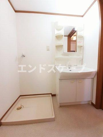 セレーノ本宿Ａの洗面所|高崎、前橋のお部屋探しはエンドスケープまで！お客様の理想お聞かせ下さい♪