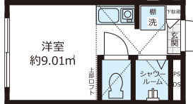 Le Confo 荻窪の間取り