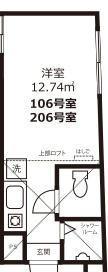 フィリップ下落合の間取り