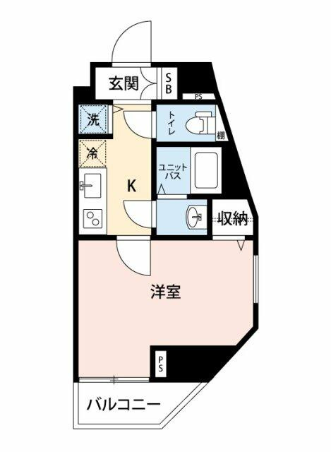 ステージファースト池尻大橋の間取り