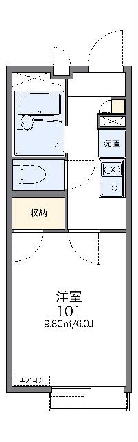 レオパレスシェーネの間取り