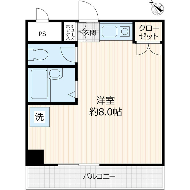 イーイーグリーン川崎の間取り