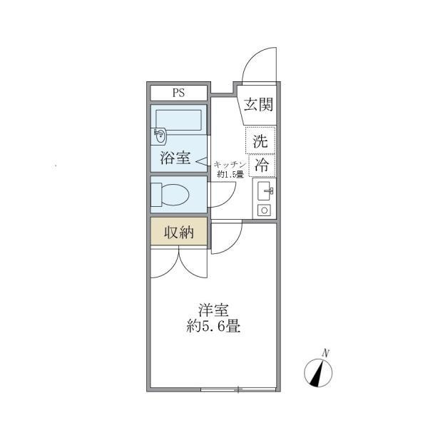ＥＶＥＲＴＯＷ　Ｌｉｂｅｒｏ　ＳＨＩＭＯＴＡＫＡＩＤＯの間取り