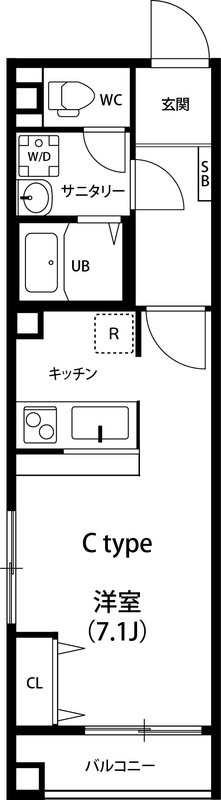 リブリ・グランドⅢの間取り
