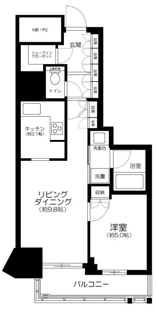 ＴＨＥ　ＯＭＩＹＡ　ＴＯＷＥＲＳの間取り