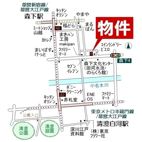 レジェンド森下の外観|外観は落ち着いています