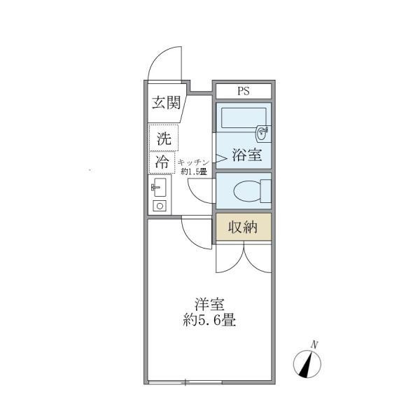 ＥＶＥＲＴＯＷ　Ｌｉｂｅｒｏ　ＳＨＩＭＯＴＡＫＡＩＤＯの間取り