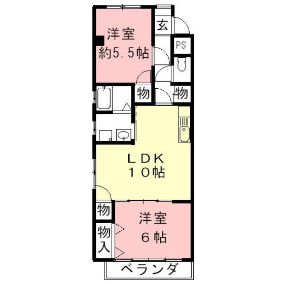プルミエ１１の間取り