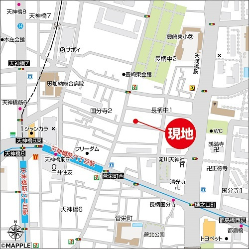 セレニテ天六ミラクの間取り
