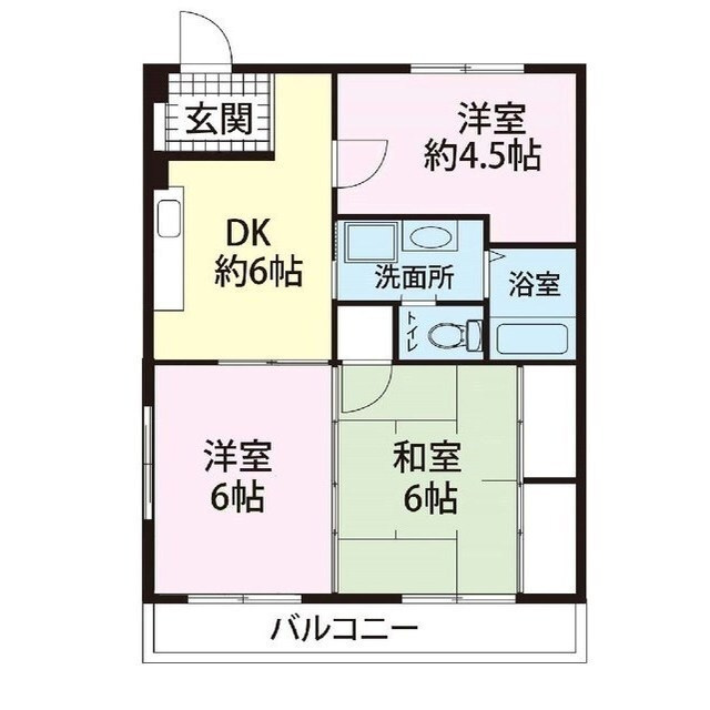 ヒルサイドテラス並木の間取り