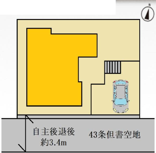 横浜市保土ケ谷区上菅田町の新築一戸建の区画図|限定1区画の販売です！
お気軽にお問合せ下さい！