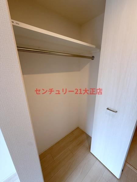 エスリード大阪エヴォルツの収納