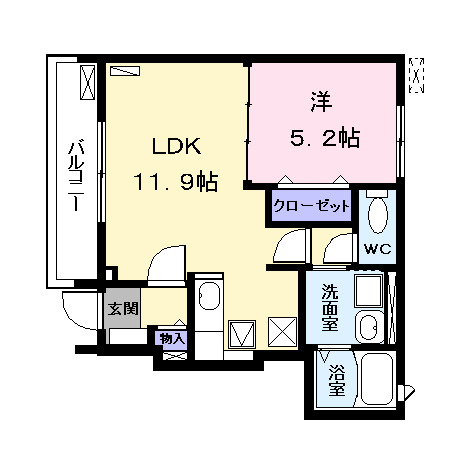 ビーナスの間取り