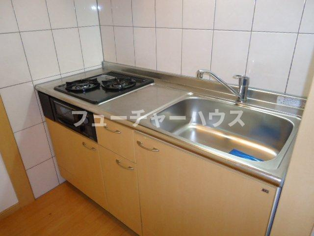 シエル・エスコートのキッチン|きれいなキッチンです