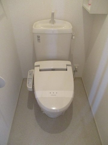 アクア　プリマベールのトイレ|落ち着いたトイレです