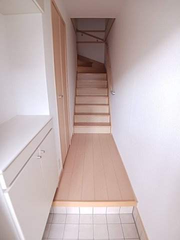 ノーブルヴィラ　Ⅰの玄関|毎日通る玄関はこちらです
