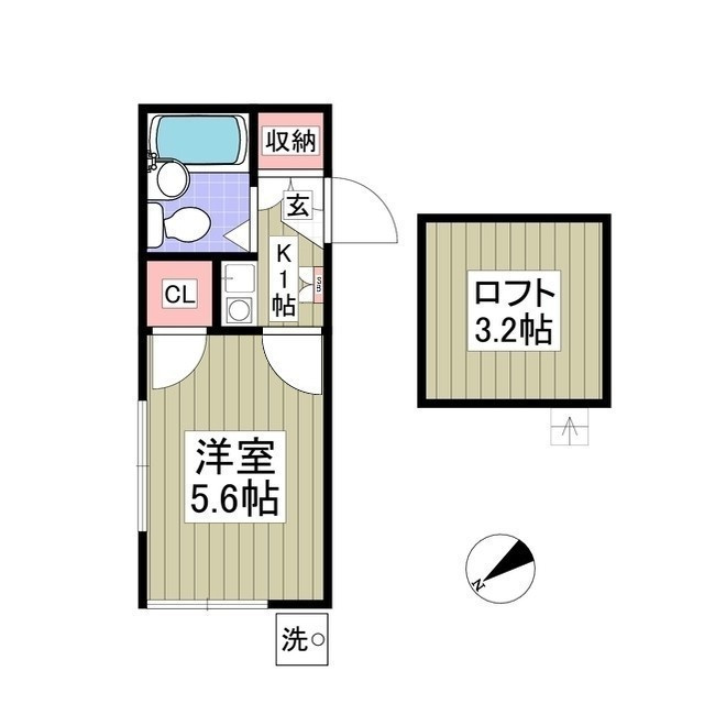 リーブル柏の間取り