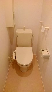 エフズコート東千葉Ａのトイレ|清潔感のあるトイレです