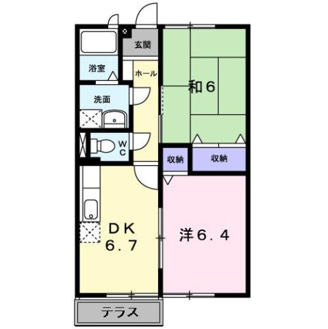アムールの間取り