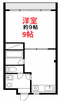 【間取り】 | 塩島マンション | 間取りです