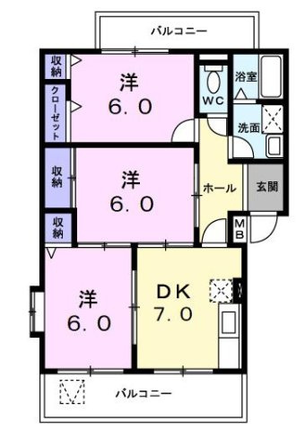 【間取り】 | マンションゆたか