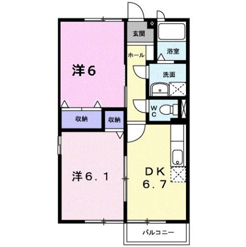 【間取り】 | リッソ・ブレーヌ