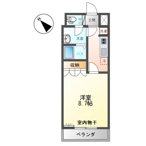 【間取り】 | ジャルディニエールＤ
