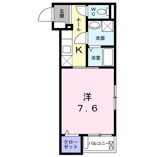 【間取り】 | リュミエール東雪谷 | 間取図