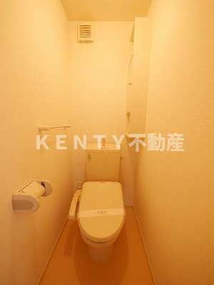 【トイレ】 | リュミエール東雪谷 | 落ち着いた色調のトイレです