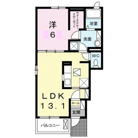 アビタシオンの間取り
