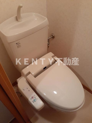 【トイレ】 | メゾン三光Ⅱ | 清潔感のあるトイレです