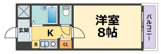 【間取り】 | グレース今津
