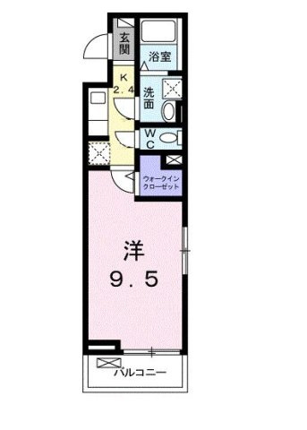 ヴェルレーヌの間取り