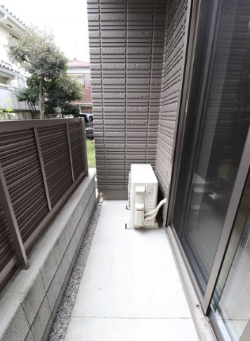 リヴェット上連雀のバルコニー