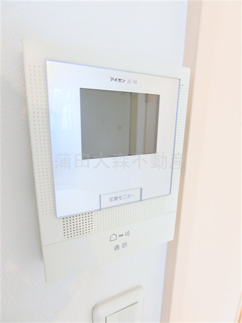 バーミープレイス蒲田Ⅱの設備|TVモニター付インターホン