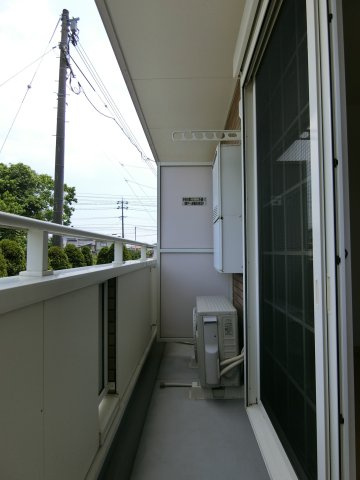 プラージュベルのバルコニー