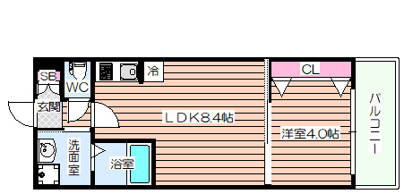【間取り】 | H-maison御幣島Ⅱ