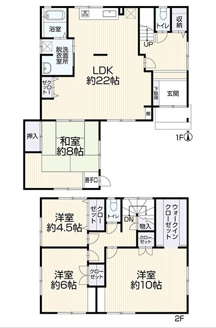 【間取り】の画像