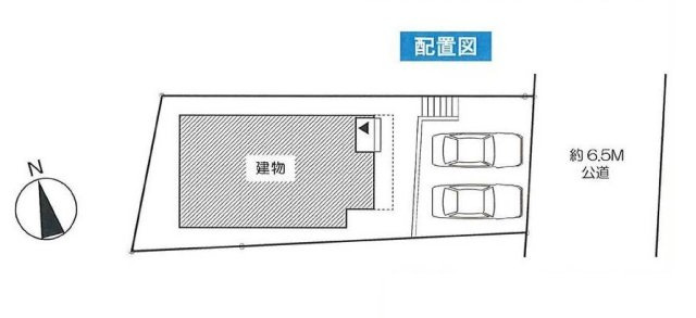 【横浜市神奈川区羽沢町1200-22新築戸建て】★仲介手数料無料★（羽沢小学校・菅田中学校）の区画図